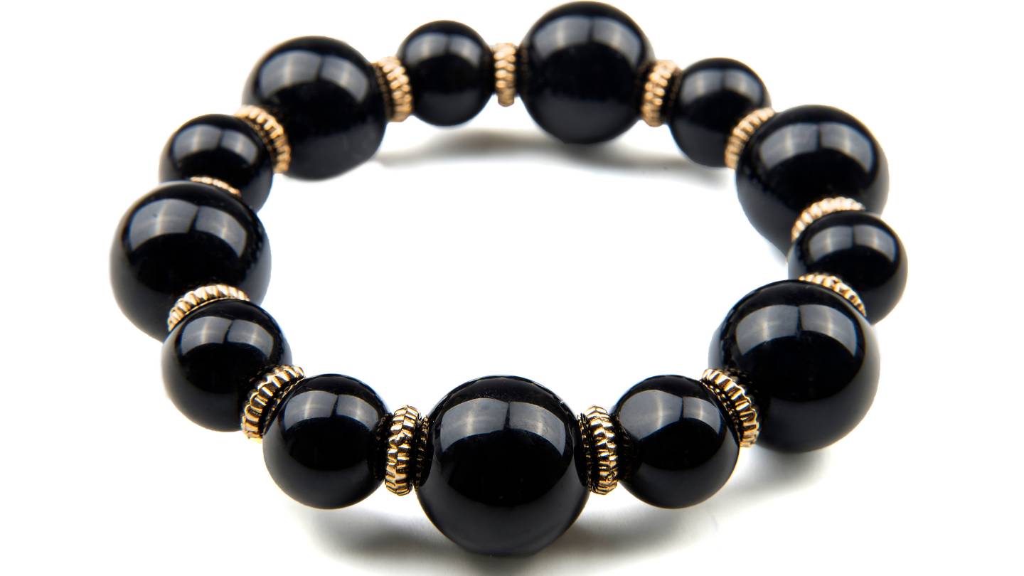Lot De Spinelle Noir Naturel - Pierres Facettées Rondes 1mm - Qualité Excellente - Thaïlande/Inde